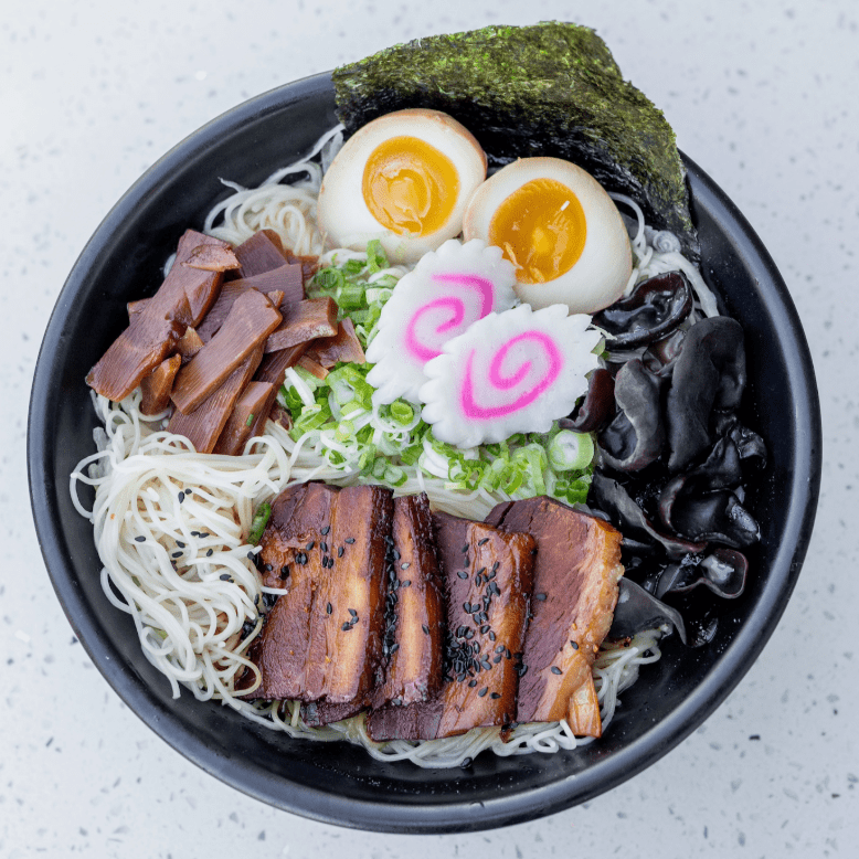 Inspiration Roll's tonkatsu pork broth ramen