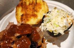 Barbecue and fixings at Jersey Shore BBQ & Catering