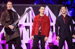 Kevin Jonas, Joe Jonas and Nick Jonas of the Jonas Brothers
