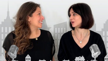 Rachel Martens and Janette Ashfarian, hosts of the "Lost in Jersey" podcast