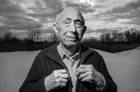 95-year-old Holocaust survivor Fred Behrend.
