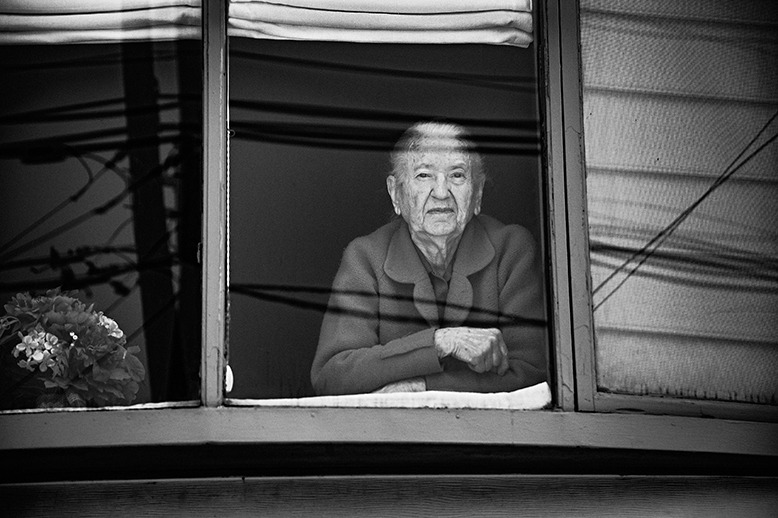 92-year-old Holocaust survivor Ryfka Finkelstein.