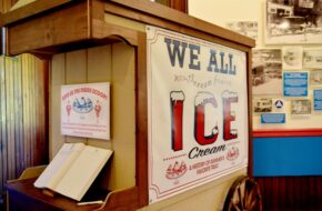 Ice cream exhibit at Cape May MAC