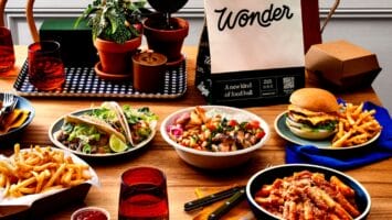 Takeout dishes from Wonder