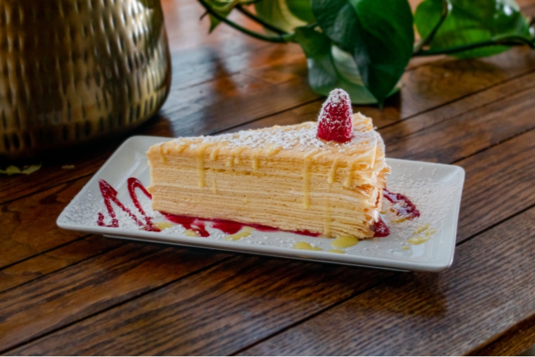 Crepe cake from the Little Hen in Haddonfield