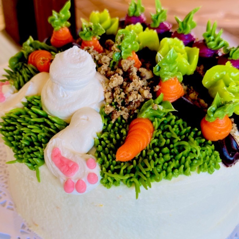 Carrot cake from Sweet Melissa Patisserie in Lebanon