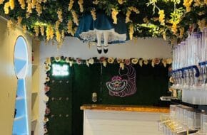 TweedleTee’s Candies & Curiosities in Verona is decked out in "Alice in Wonderland" decor