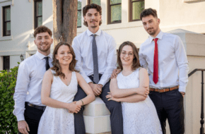 The Povolo quintuplets of Totowa, NJ