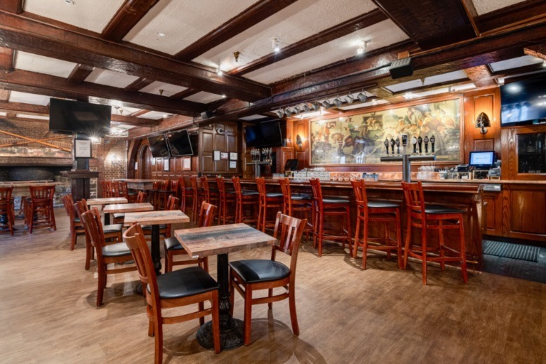 The interior of the Yankee Doodle Tap Room