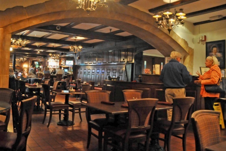 The interior of the Yankee Doodle Tap Room