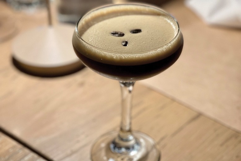 The classic espresso martini is made with fresh, brewed espresso, coffee liqueur (usually Kahlúa) and vodka.