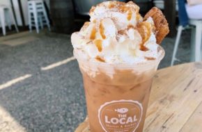 The churro latte at the Local Market & Kitchen in LBI's Ship Bottom