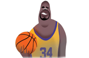 Illustration of Shaquille O'Neal
