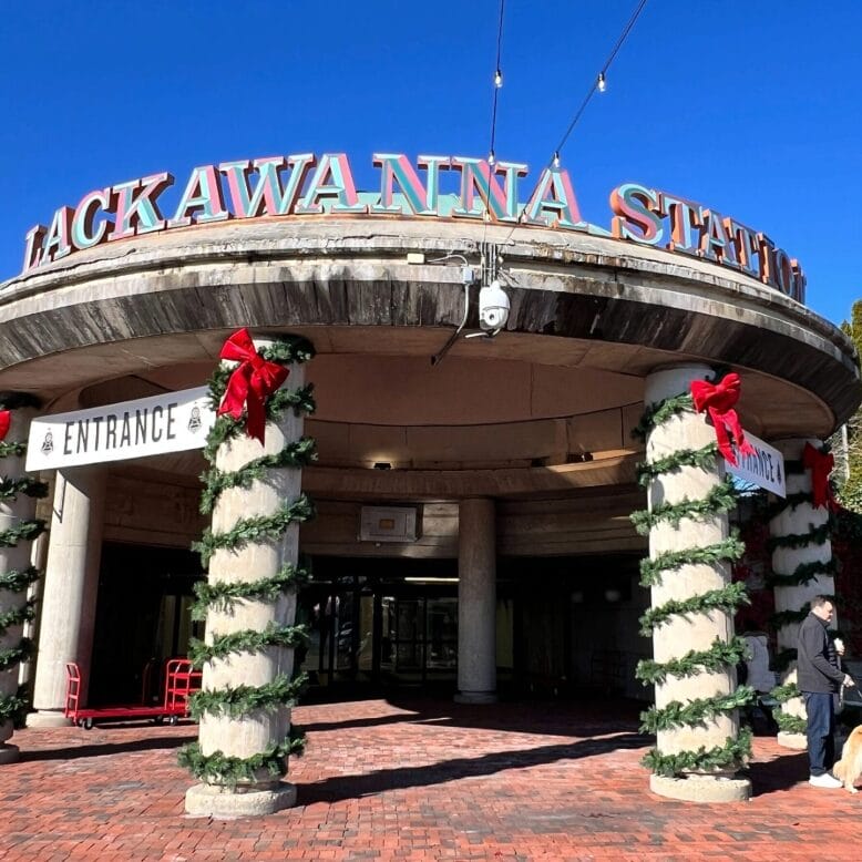 The holiday market in Montclair's historic Lackawanna Station