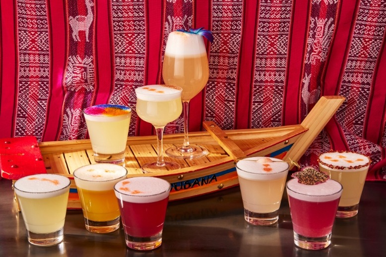 Nine different pisco sours from Jarana