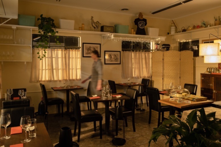 RSC's cozy 12-seat dining room