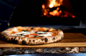 Brick-oven pizza