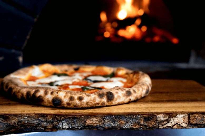 Brick-oven pizza