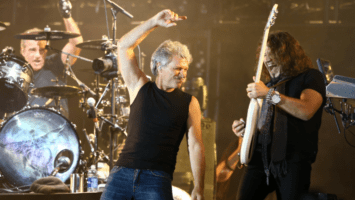 Bon Jovi performing