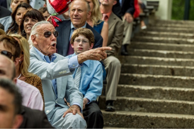 Stan Lee in "The Amazing Spider-Man 2"
