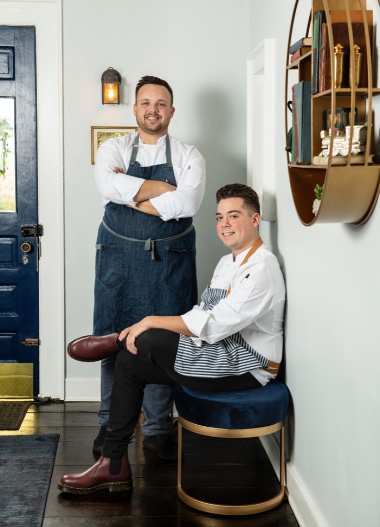 Co-chefs of Newton's the Circle.