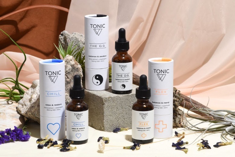 A selection of Tonic products.