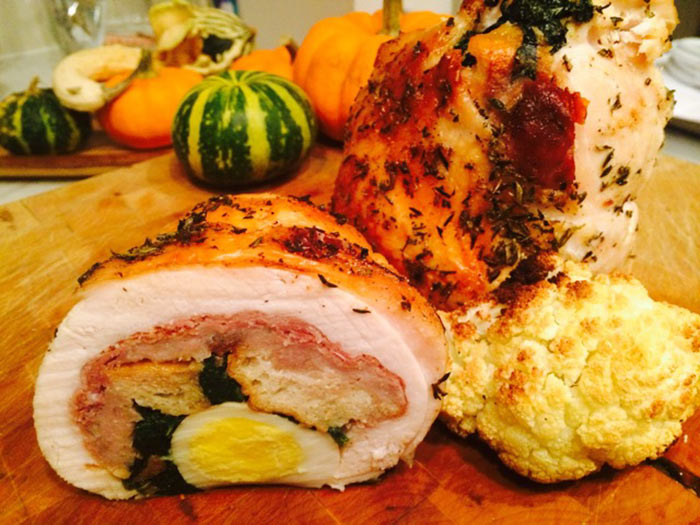 Turkey Porchetta from Anthony David's