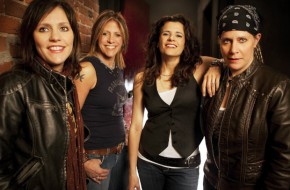 Band members Kristen Ellis-Henderson, Dena Tauriello, Nini Camps and Cathy Henderson.