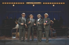 The Barbershop Quartet (from left to right): Bernard Dotson, Kevin R. Free, Trent Armand Kendall and Lawrence Clayto