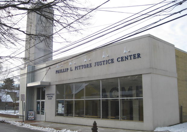 Lambertville’s municipal court (which doubles as a film house).