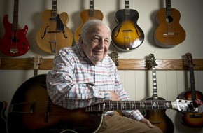 Pizzarelli’s guitar collection resounds with memories.