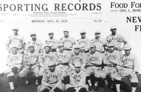 The Peppers in their 1915 debut season.