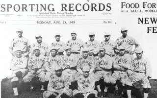 The Peppers in their 1915 debut season.