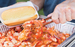 Lobster is the main attraction for many Bradley Beach Lobsterfest revelers.