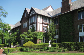 The Spring Lake Community House, dedicated to the town in 1923, includes a 350-seat theater.