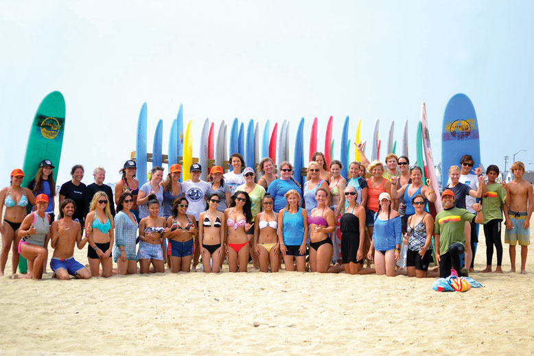 Summertime Surf, a wave-riding school with seven Jersey Shore locations, offers Women's Surf Weekends throughout the summer.