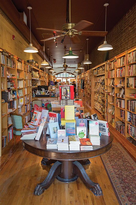 Watchung Booksellers in Montclair creates an inviting space for browsers and attracts large crowds for in-store readings.