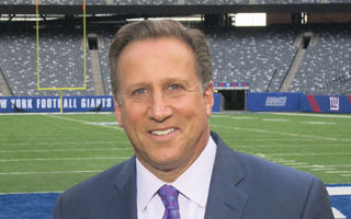 WNBC-TV's Bruce Beck prefers getting out on the field to being tethered to his anchor desk.
