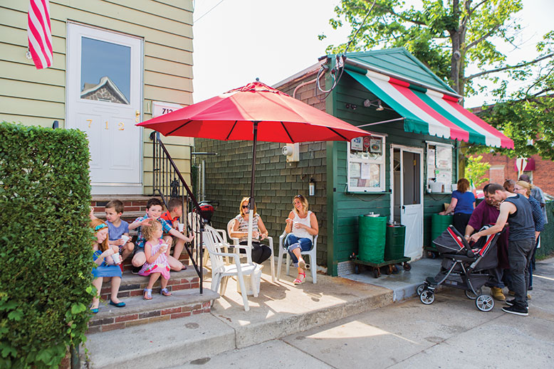 Customers come from across the state to the DiCosmo family's landmark Italian ices business.