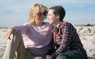 Julianne Moore, left, and Ellen Page portray New Jerseyans Laurel Hester and Stacie Andree in the film Freeheld.