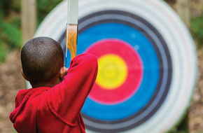 A summertime stay at Camp Nejeda in the Sussex County town of Stillwater means plenty of activities, like archery.