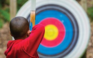 A summertime stay at Camp Nejeda in the Sussex County town of Stillwater means plenty of activities, like archery.