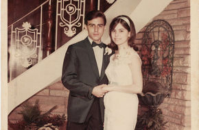 The ill-fated brother of author Gaspar González and his mystery date on prom night, 1967.