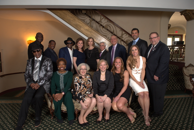 The 2015 Class of New Jersey Hall of Famers and their representatives.
