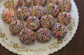 Colorful cake pops are a temptation at Wards Pastry in Ocean City.