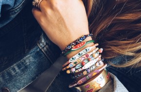 Funky bracelets by Susan Alexandra