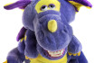 Meet Prince, a dragon with dentures the KinderSmile Foundation uses to teach special needs children oral hygiene.