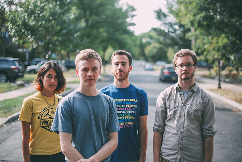 Pinegrove, fresh off a U.S. tour, heads to Europe soon. From left: Nandi Rose Plunkett, Evan Stephens Hall, Zack Levine and Sam Skinner.