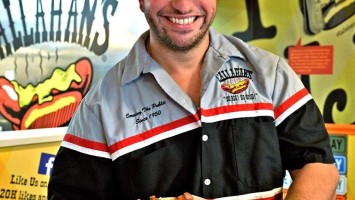 Dan DeMiglio, owner of Callahan's hot dogs in Norwood and Callahan's hot dog trucks.