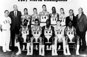 1966-67 76ers team photo